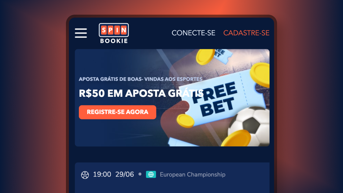 Spinbookie Cassino - Registro - Etapa 1