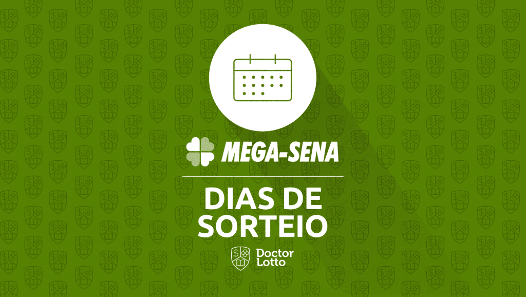 dias de sorteio mega sena